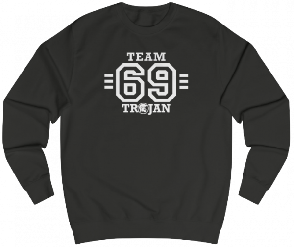 Sweatshirt "Team Trojan 69" (M/W-Universalschnitt) -PoD-