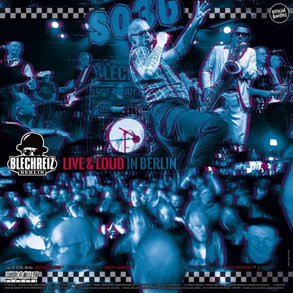 Blechreiz "Live & Loud" 13 Tracks aus Greiz und Berlin black Vinyl
