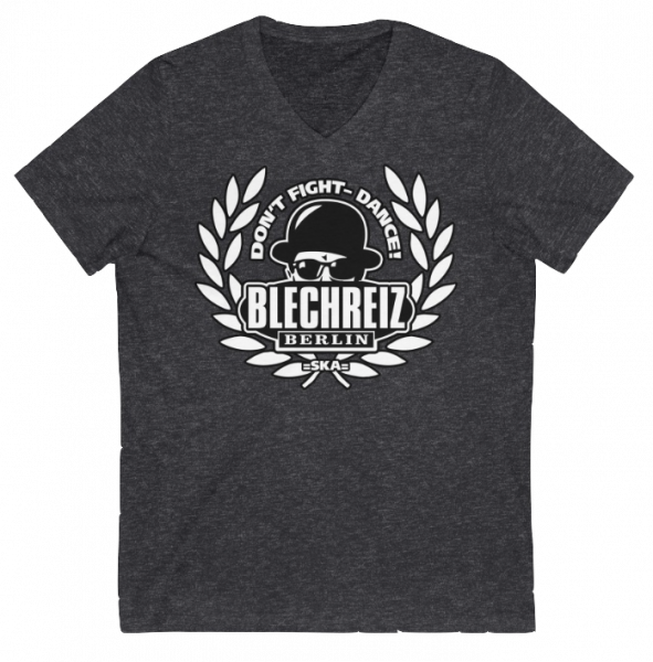 T-Shirt "Blechreiz – Don't Fight - Dance!" V-Ausschnitt (PoD)