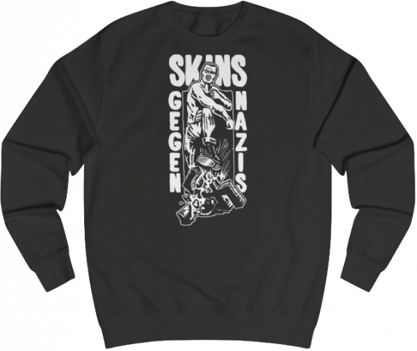 Sweatshirt "Skins gegen Nazis" (M/W-Universalschnitt) -PoD-