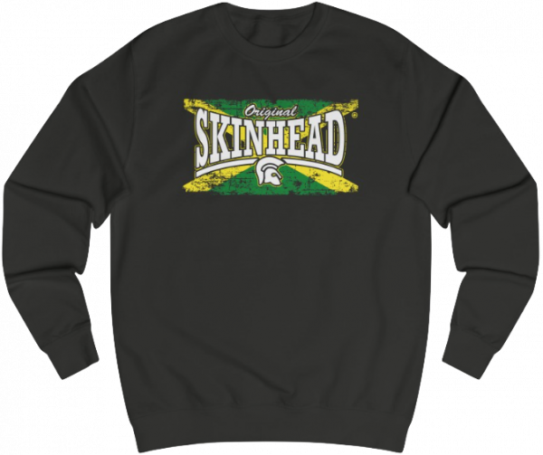 Sweatshirt "Original Skinhead Jamaica Flag" (M/W-Universalschnitt) -PoD-