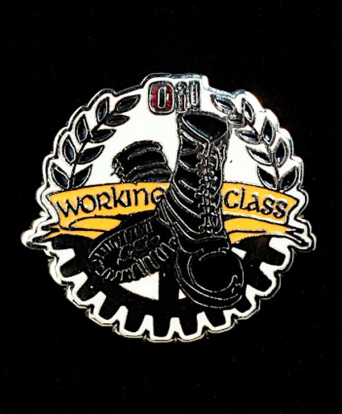 Metal-Pin "Oi! Working Class Boots"