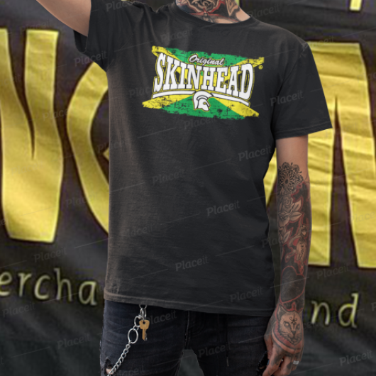 T-Shirt "Original Skinhead Jamaica Flag"