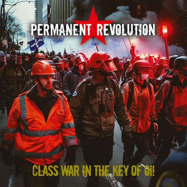Permanent Revolution "Class War In The Key Of Oi!" - 12 Track LP - ltd. red Vinyl