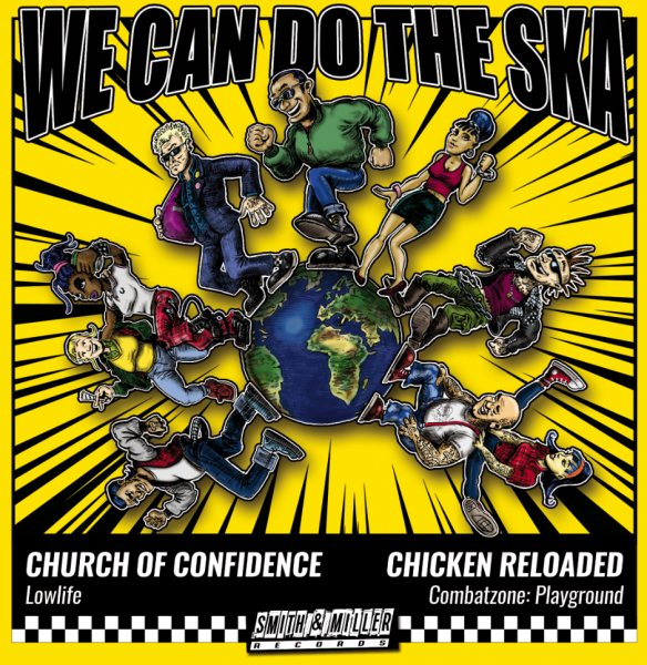 Vinyl 7inch – Split-Single: Church Of Confidence / Chicken Reloaded "We can do the Ska"