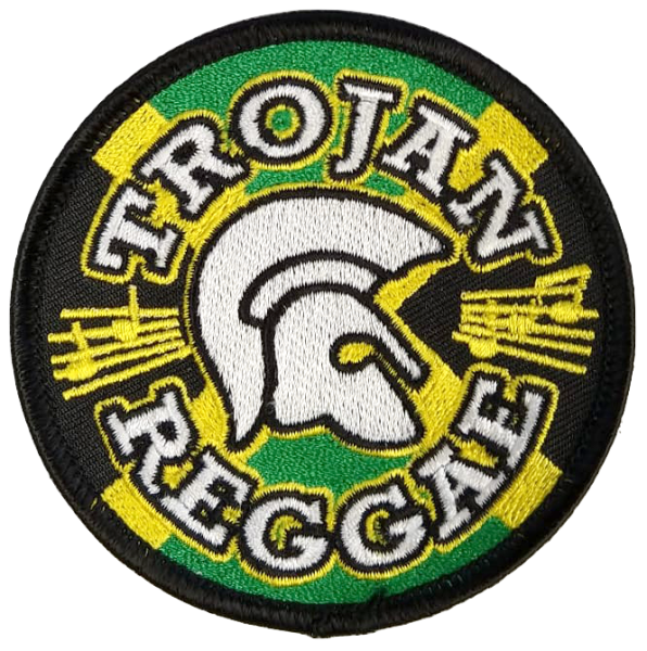 Aufnäher (gestickt) "Trojan Reggae Emblem" rund