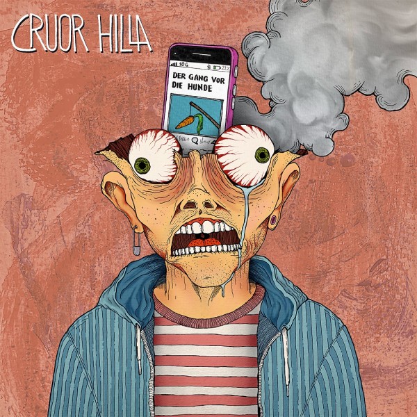 Cruor Hilla "Der Gang vor die Hunde" - 17 Track LP - 12inch - goldfarbenes Vinyl + DLC