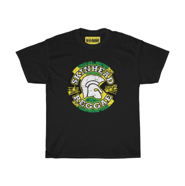 T-Shirt "Skinhead Reggae Emblem", schwarz (PoD)