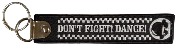 Schlüsselanhänger "Don't Fight – Dance" / "Let There Be Ska" (Textil)