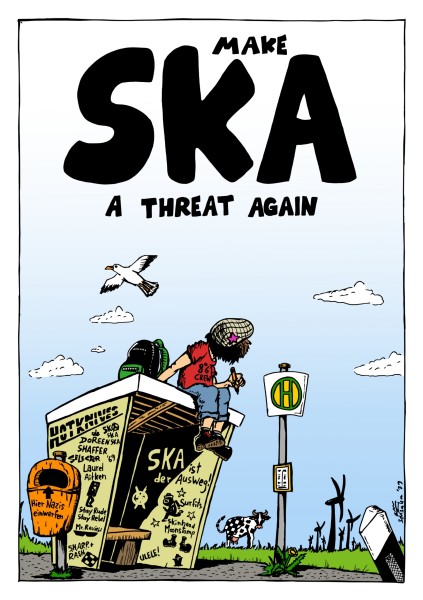 Comic "Make Ska a threat again"
