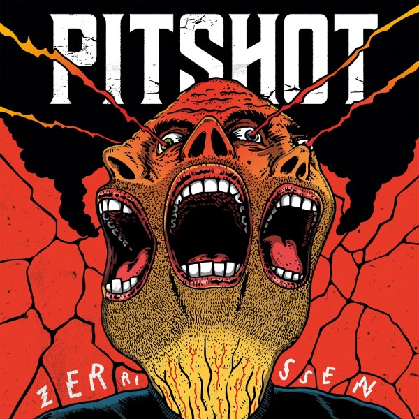 Pitshot "Zerrissen"- 12 Track CD im Digipak mit 16 Seiten Booklet