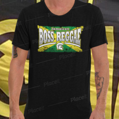 T-Shirt "Jamaican Boss Reggae" (PoD)