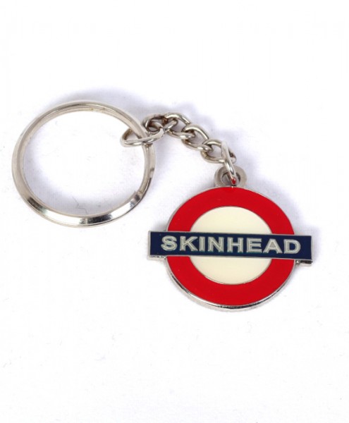 Schlüsselanhänger "Skinhead – Underground-Sign" (Metall)