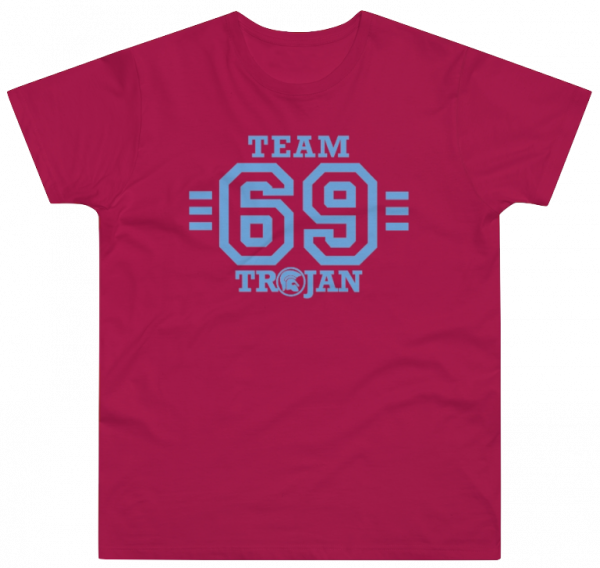 T-Shirt "Team Trojan 69" Special-Color (PoD)