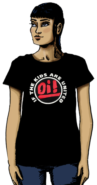 T-Shirt "Oi! If The Kids Are United" (Damen)