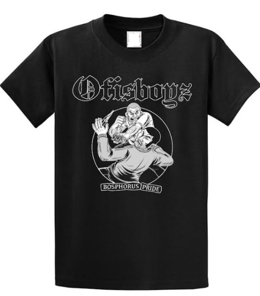 T-Shirt schwarz Ofisboyz "Bosphorus Pride" Größe S - 3XL